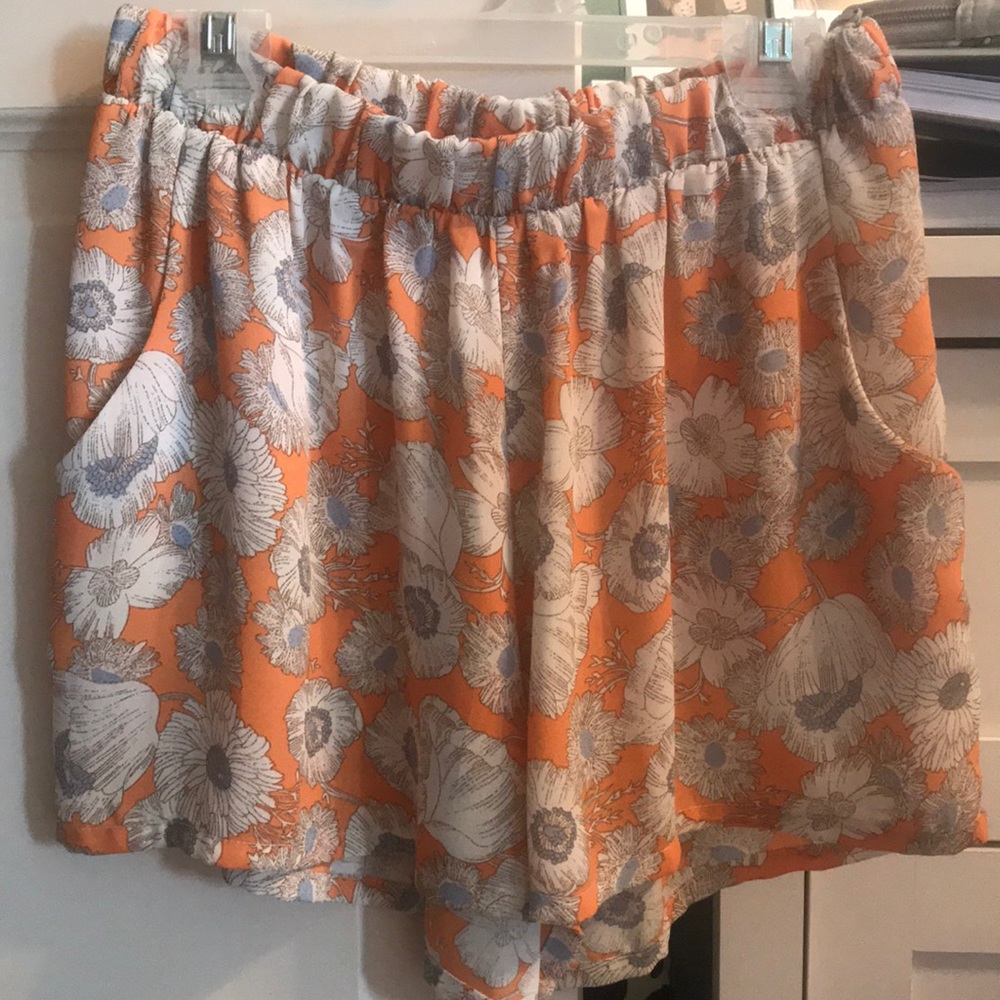 Floral shorts
